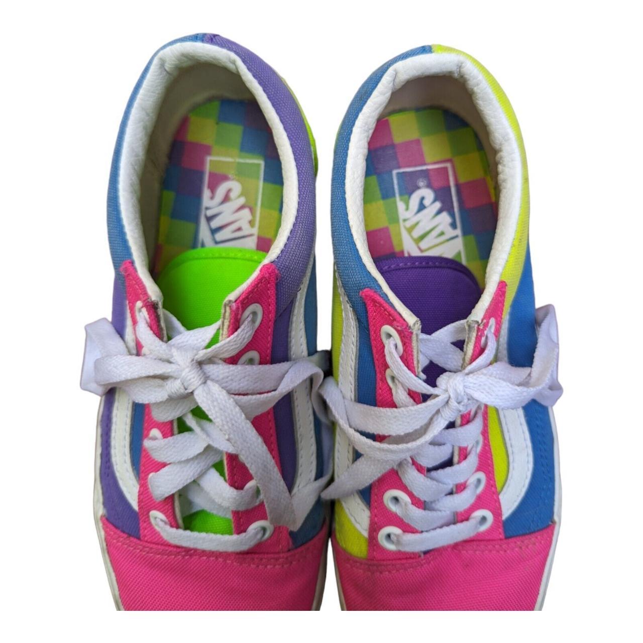 Neon Color Block Vans Outfit VANS 721356 Old Skool Neon Color
