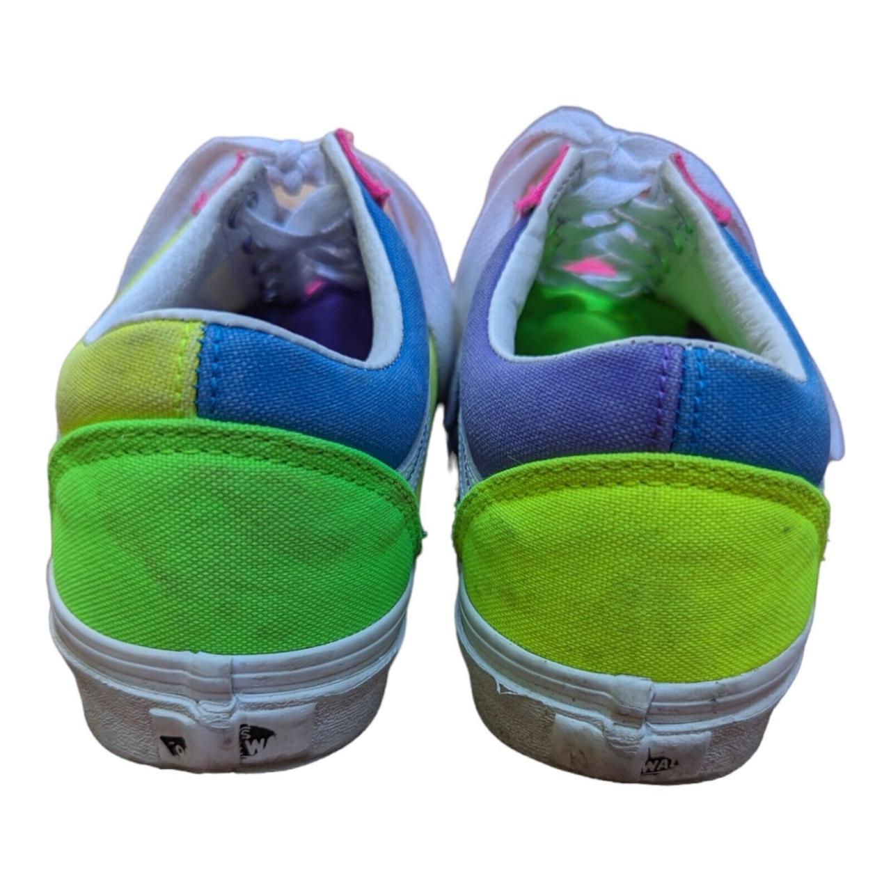 VANS 721356 Old Skool Neon Color Block Skate