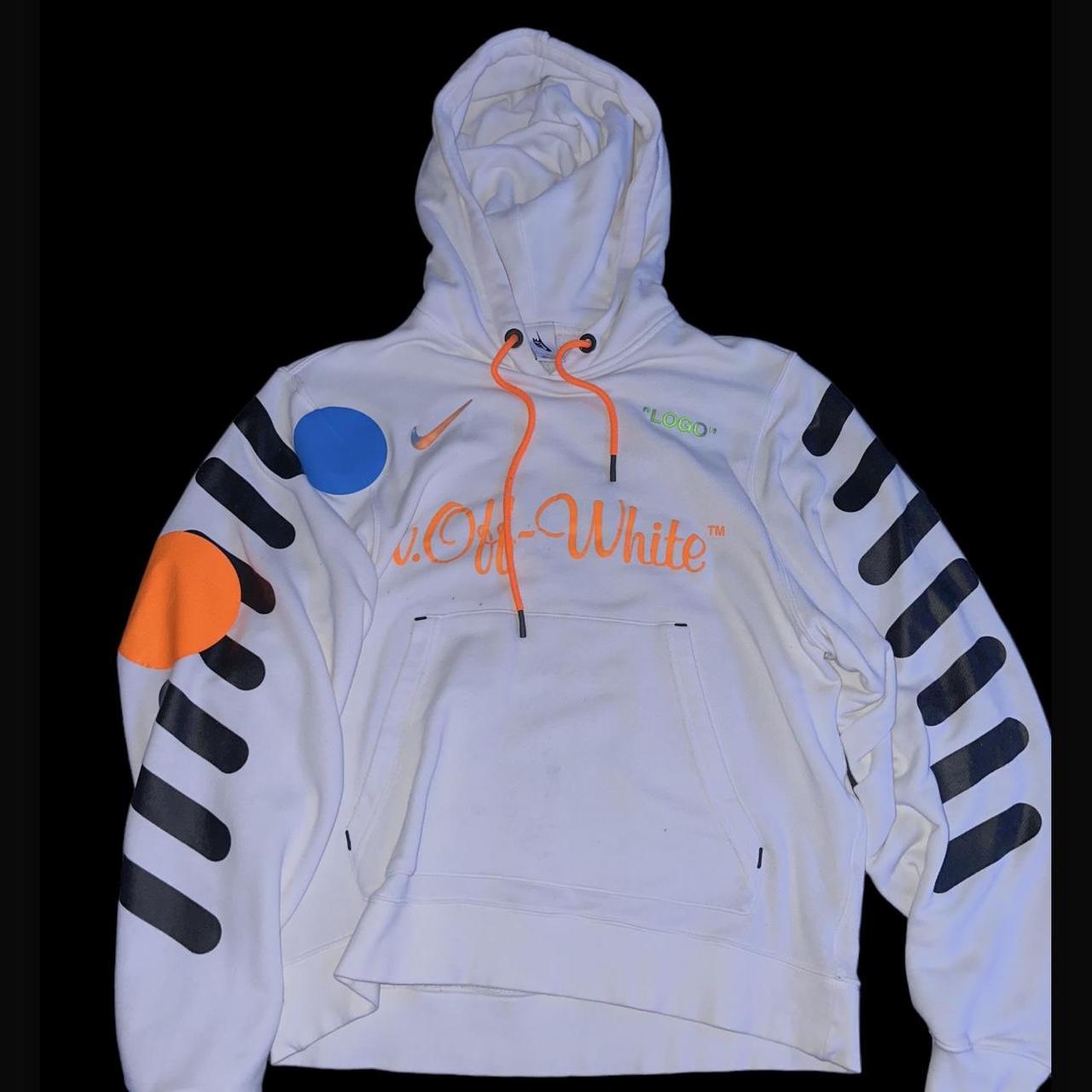 Nike Lab x Off White Mercurial White Hoodie Size