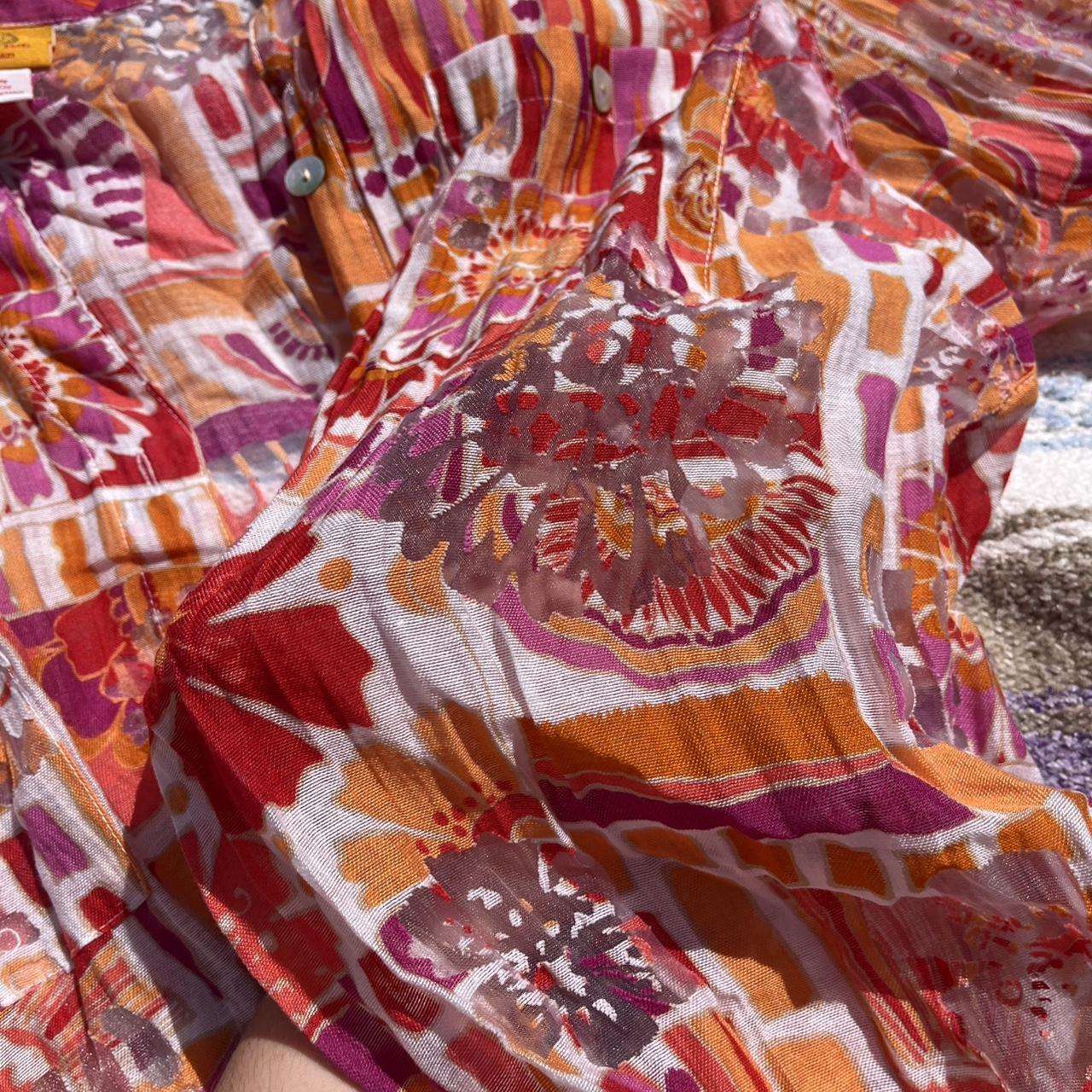 Ruby Rd. Women's Blouse - Multi/Orange - 20 – Rub… - image 3