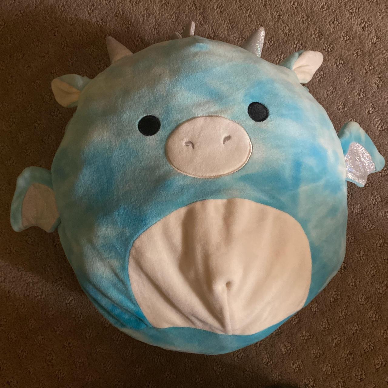Green dragon Eyk with tag. Squishmallow 7.5 or 8 - Depop