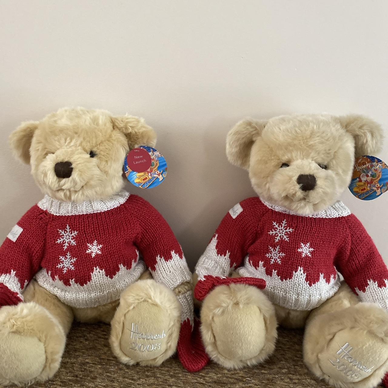 Two Harrods Bear 2008 Name- Oscar with original | Depop