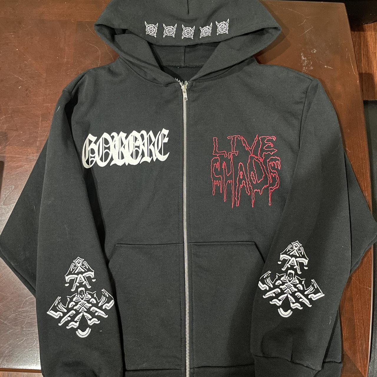 Ken Carson A Great Chaos Tour Gorecore Zip-up | Depop