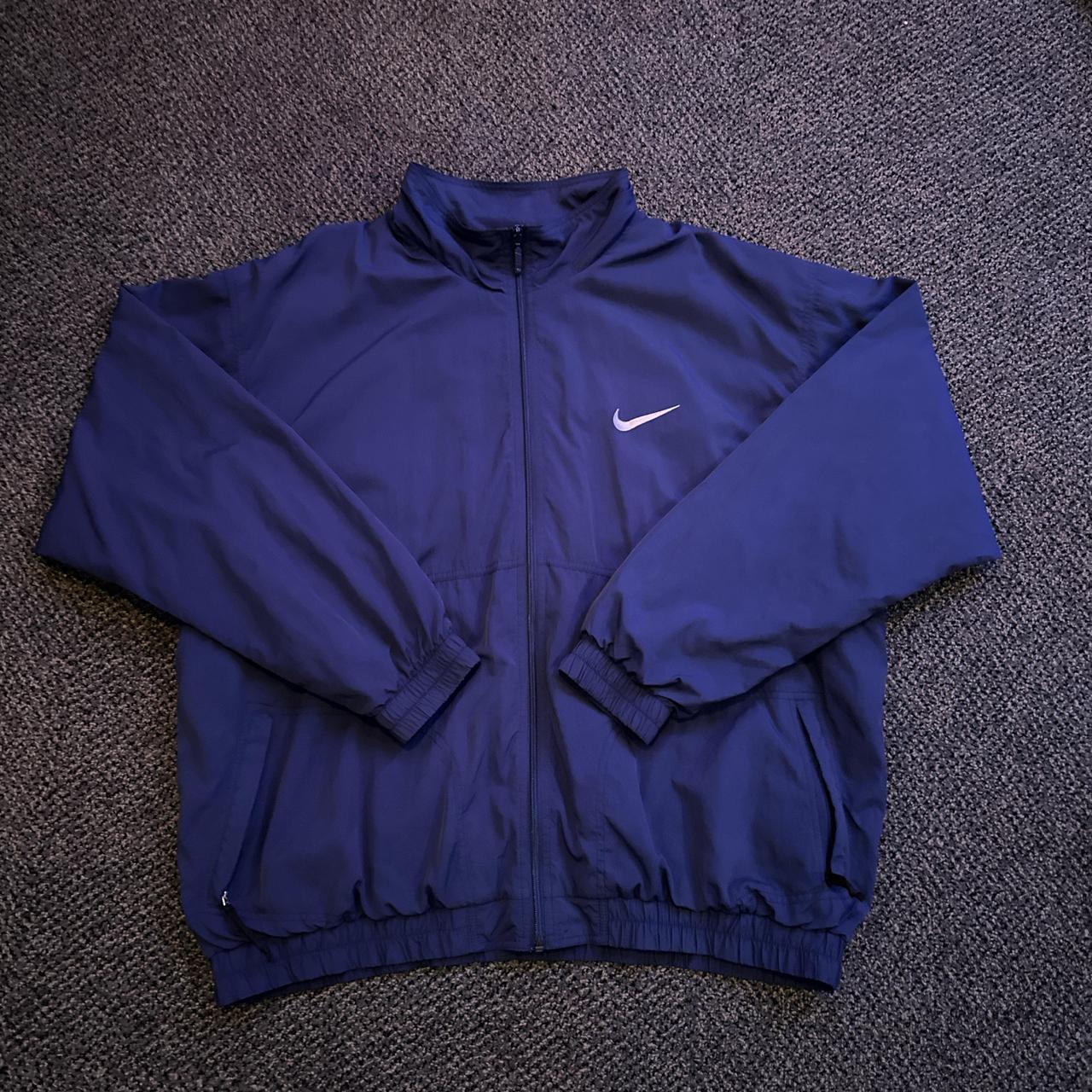 Vintage 90s Nike USA Olympics Track and Field Navy Blue Windbreaker outlets Jacket Sz XL