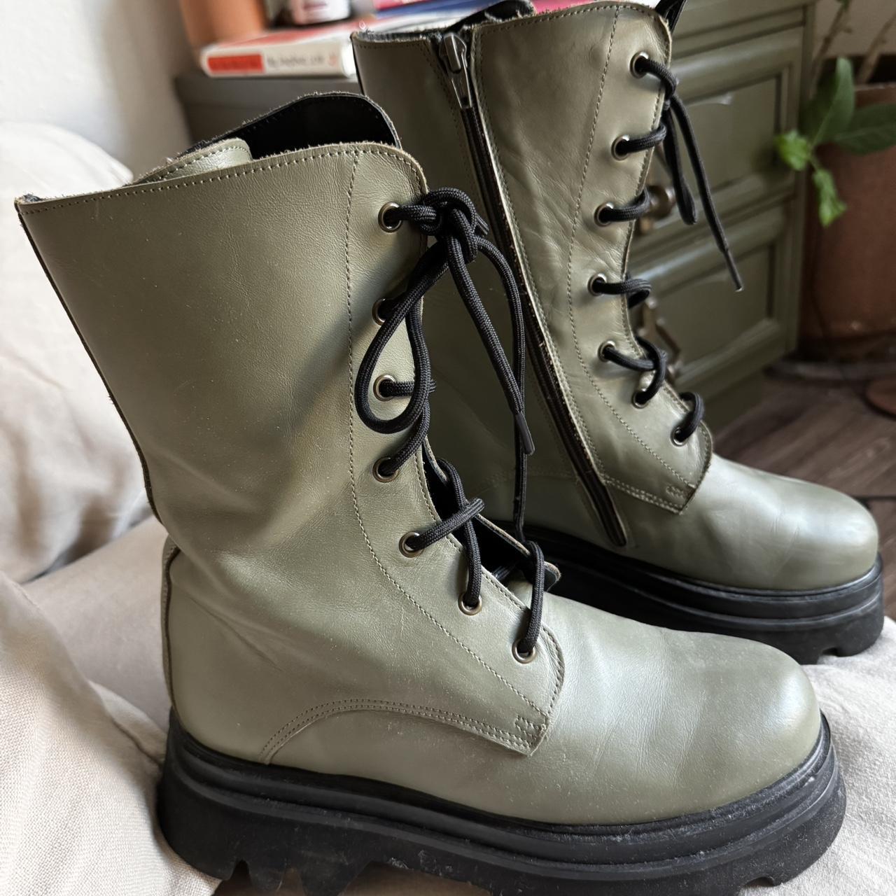 Miista Hedy Black Boots Size euro 40 Worn once! | Depop