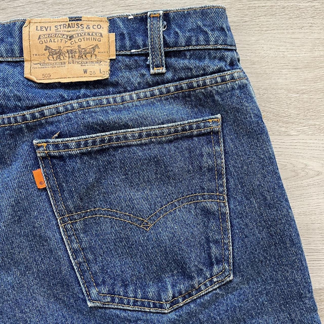 パンツ Levis 505 80s USA 80s USA製 Levi'sリーバイス 505 デニムパンツ w34☆142
