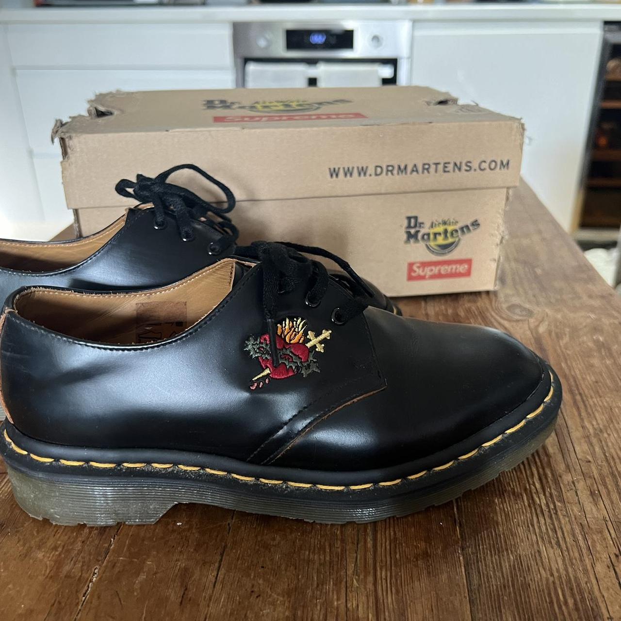 Supreme doc martens sacred heart online