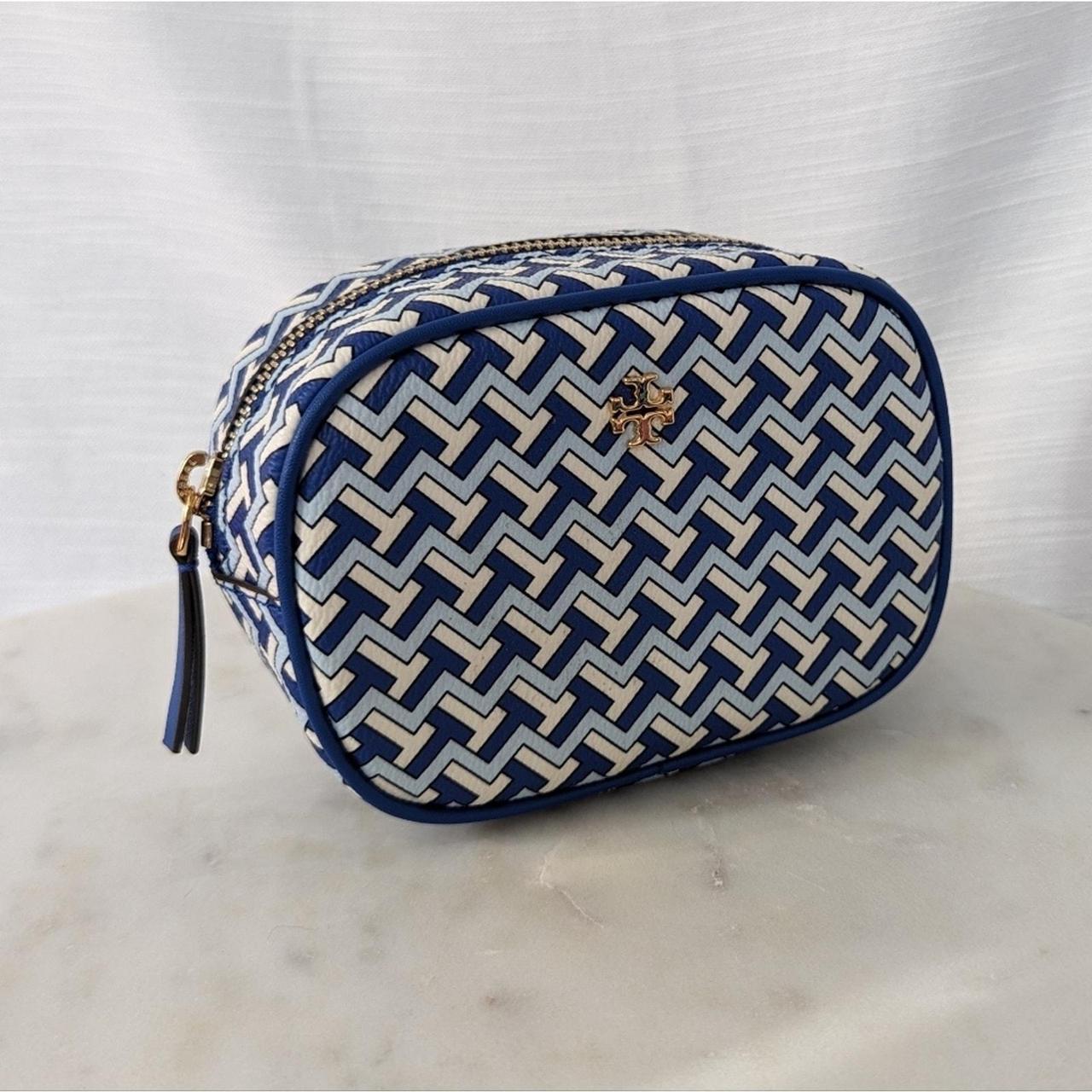 TORY BURCH T ZAG COSMETIC BAG newest