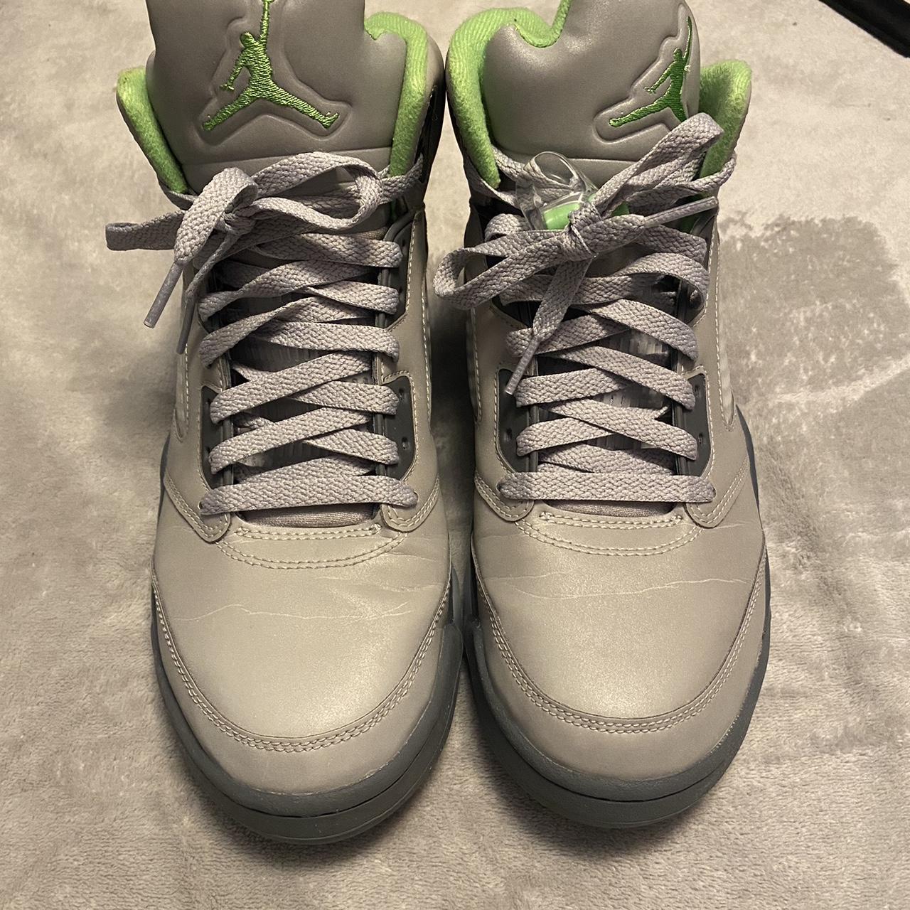 Jordan 5 retro green bean - Depop