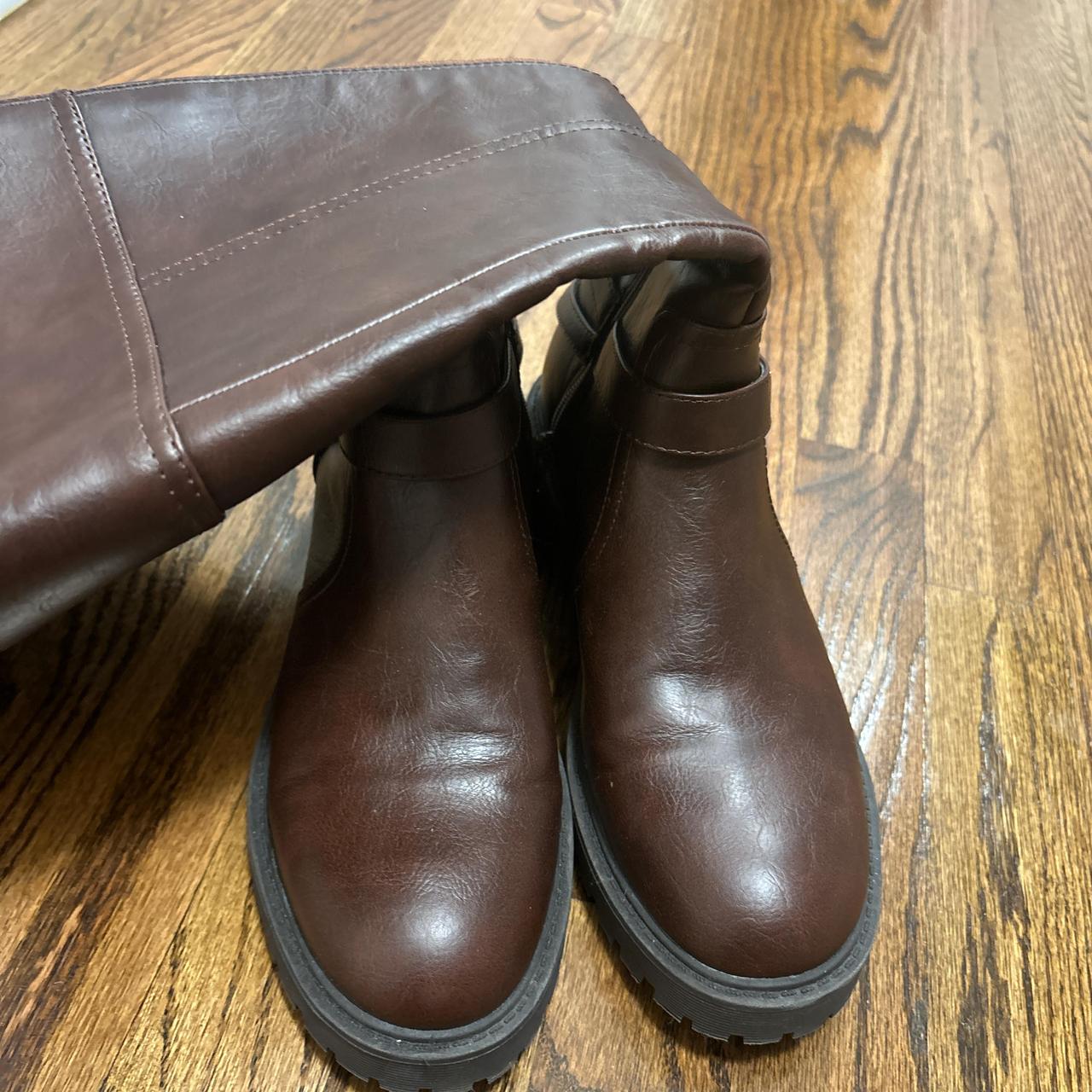 guess brown shoes