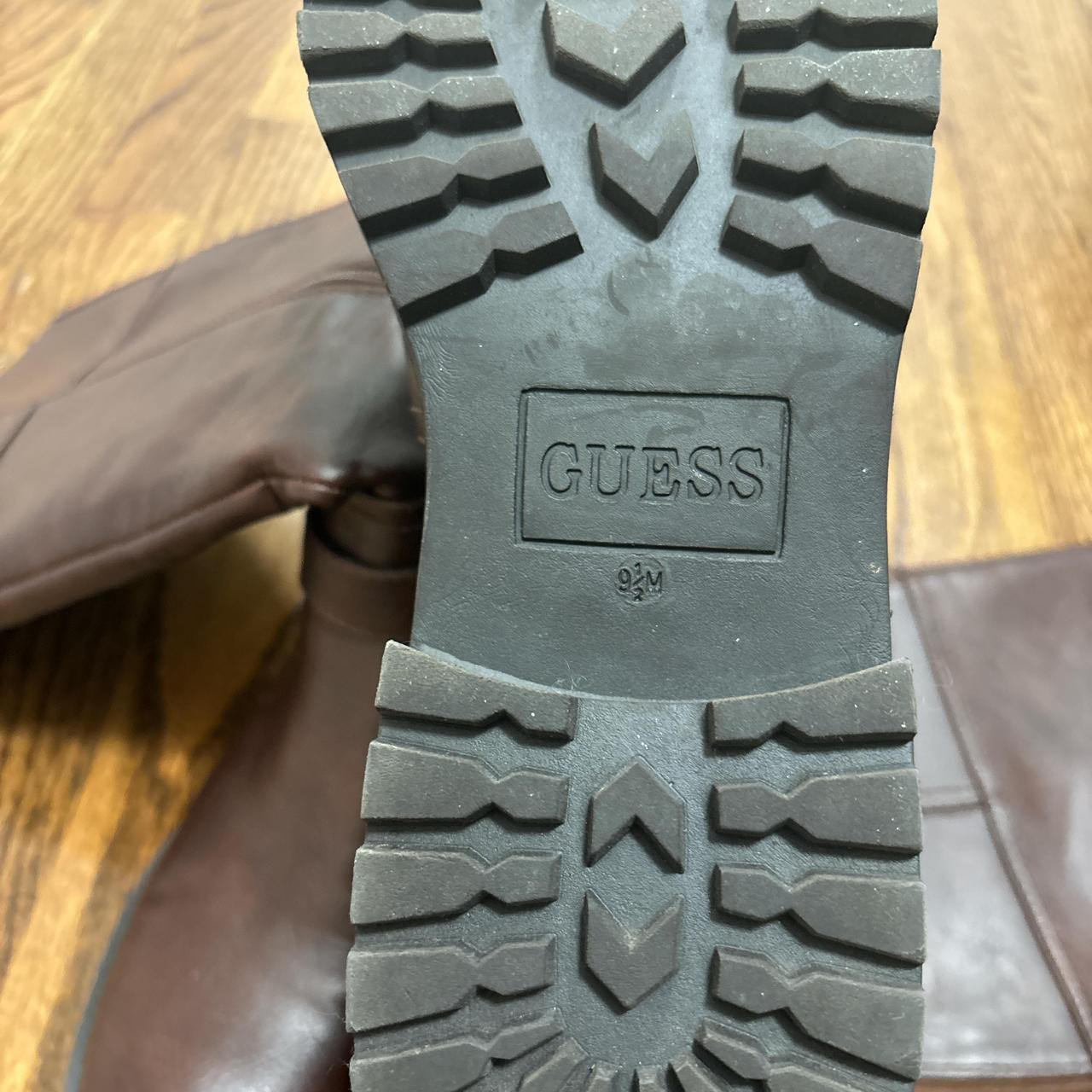 guess brown shoes