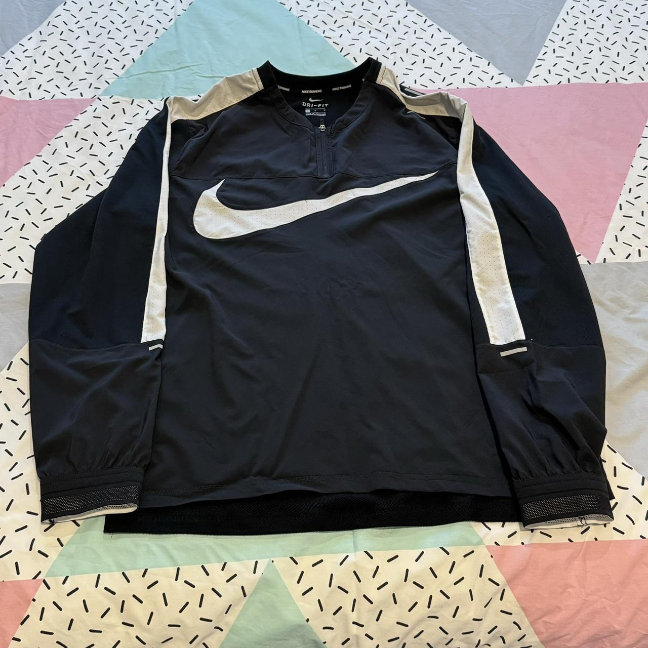 womens nike running quarter zip
