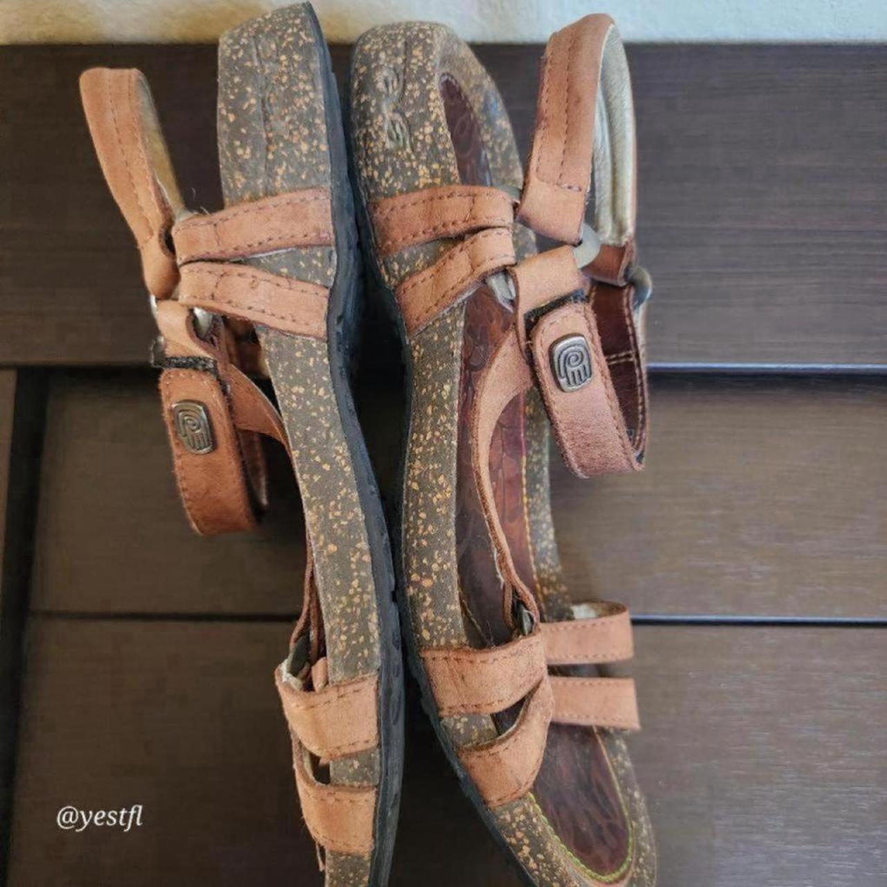 Teva cheap cork sandals