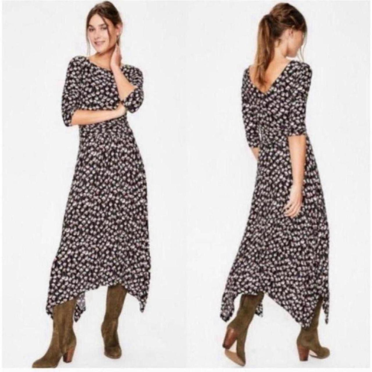 Boden maisie jersey store midi dress