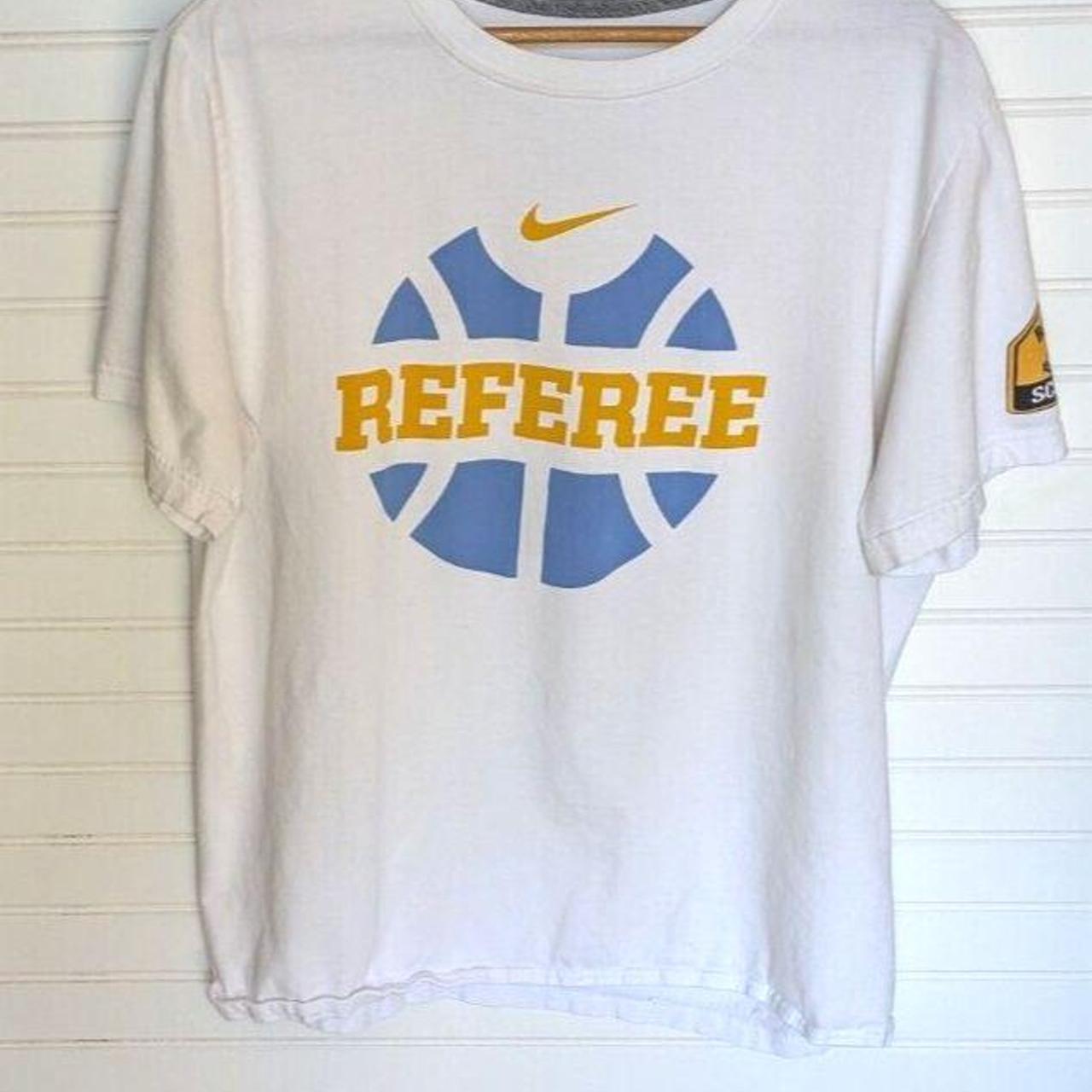 Nike basketball referee shirt online