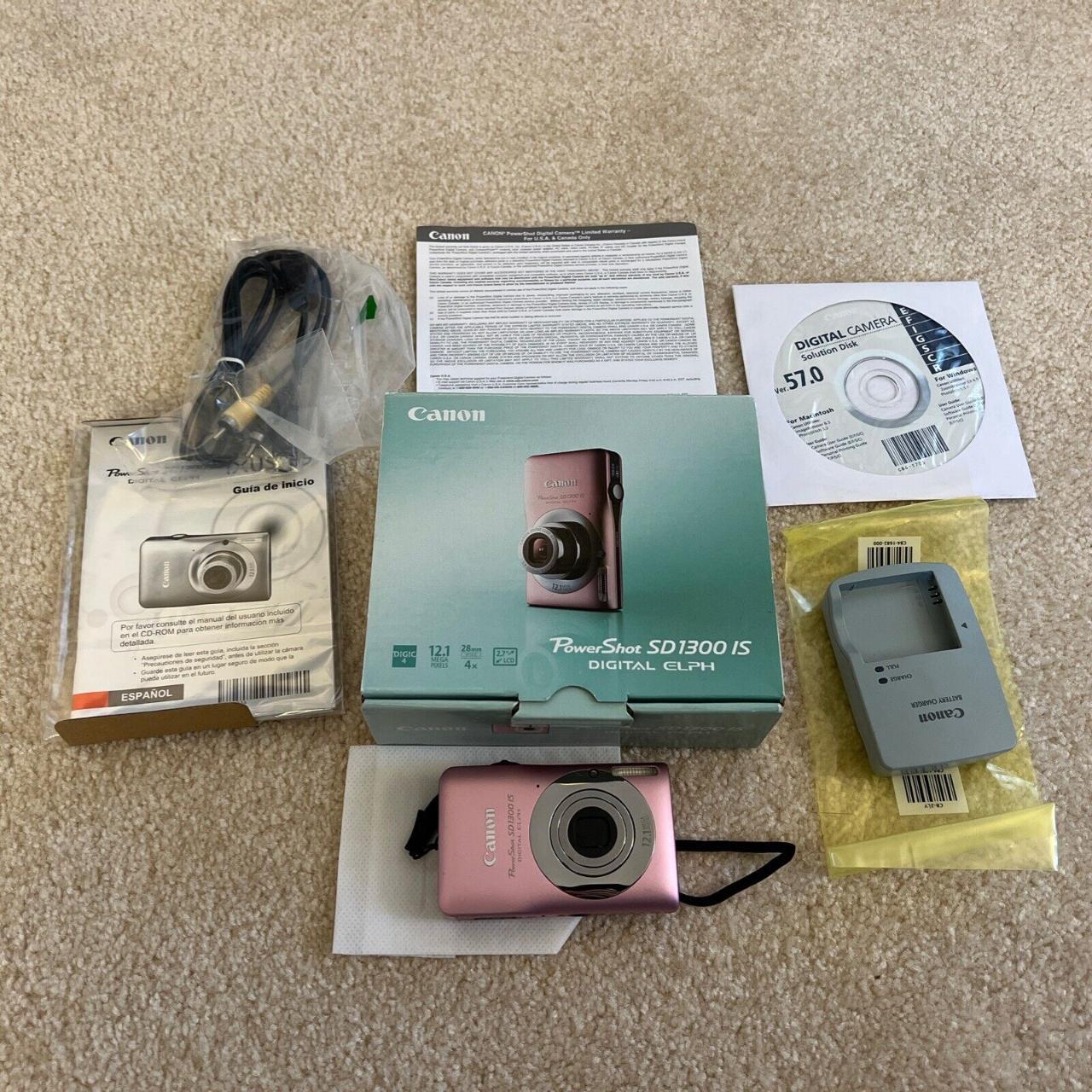 Canon IXY 200F PowerShot SD1300 IS DIGITAL ELPH IXUS... - Depop