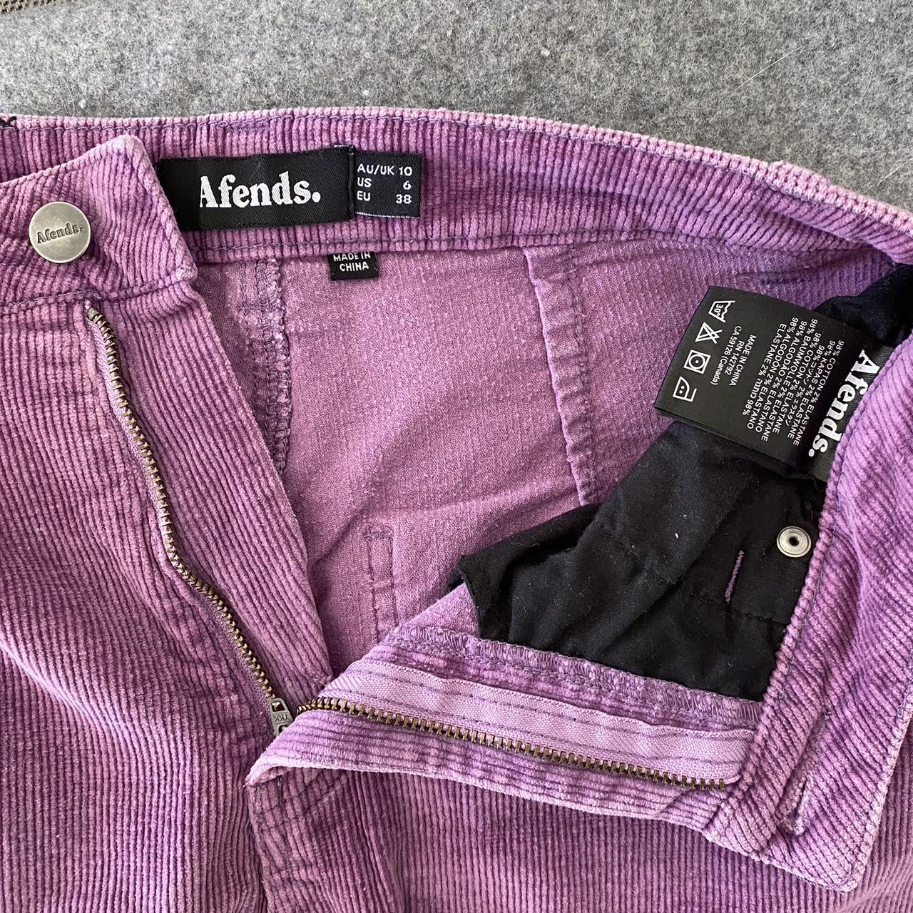 Purple corduroy pattersons pants. Never worn #comfy  - Depop