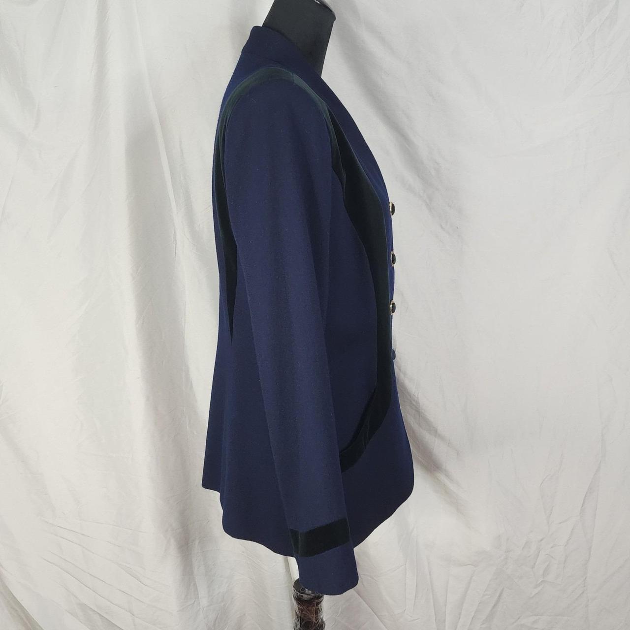 Albert Nipon Women's Suit - Blue/Black - 4 – ALBE… - image 3