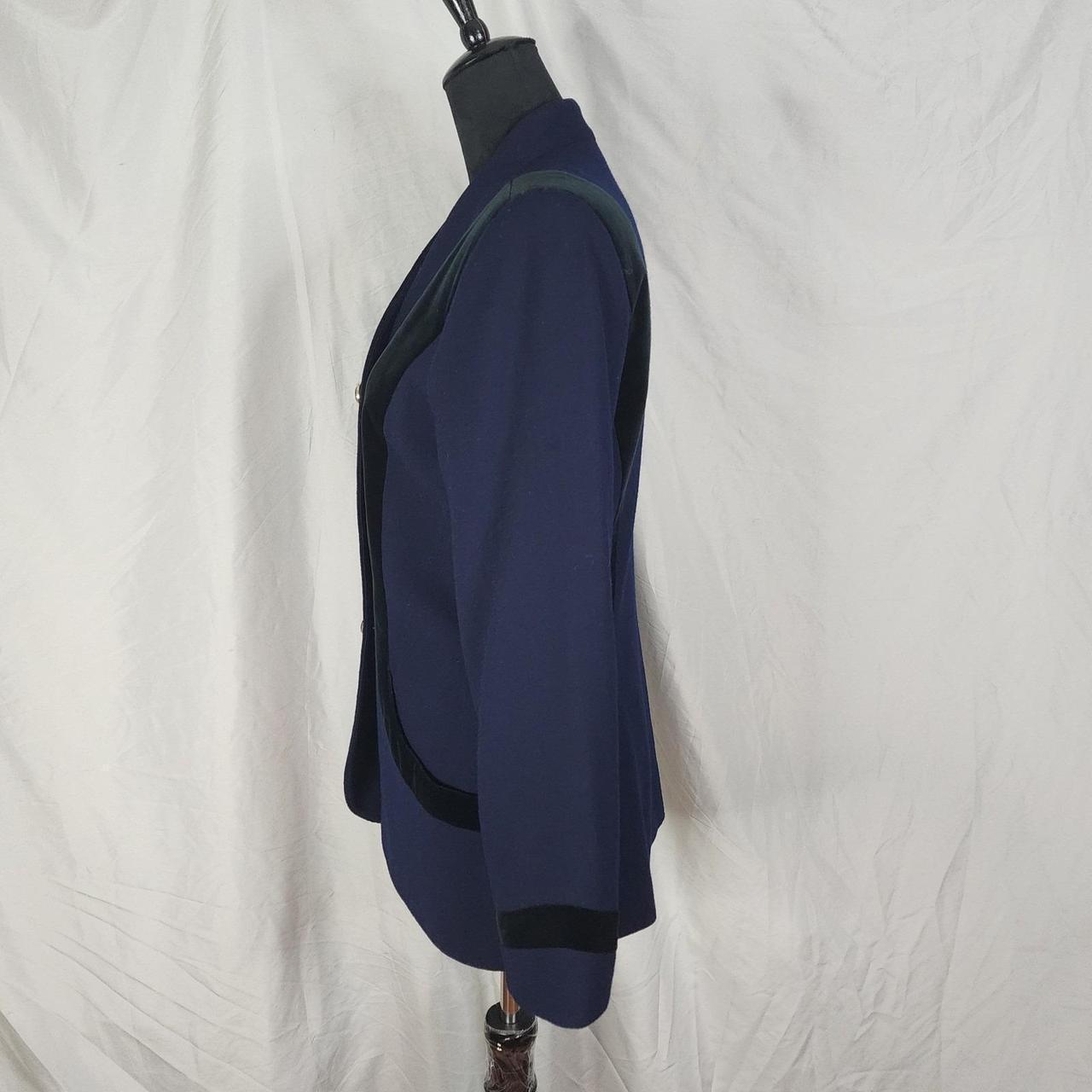 Albert Nipon Women's Suit - Blue/Black - 4 – ALBE… - image 4