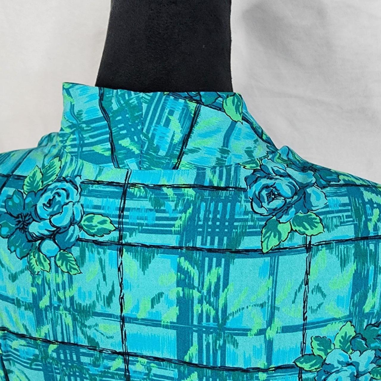 Pendleton Women's Blouse - Green/Multi - 12 – Vin… - image 7