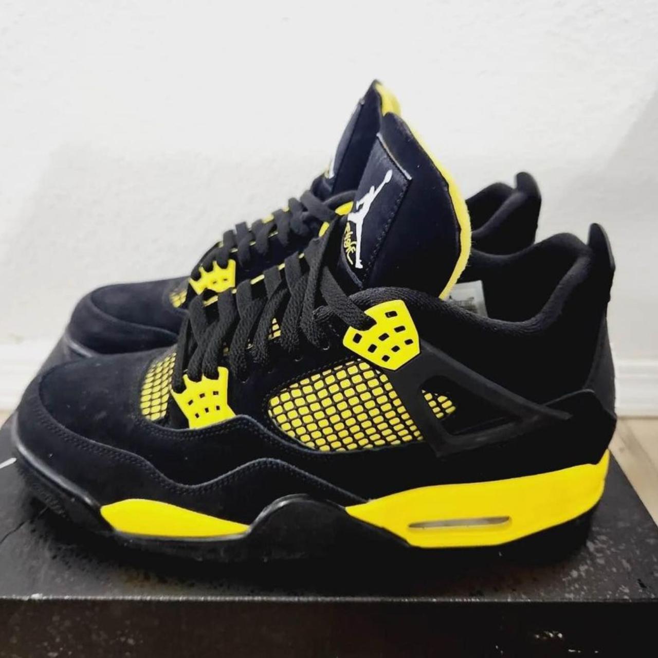 mens jordan 4 yellow