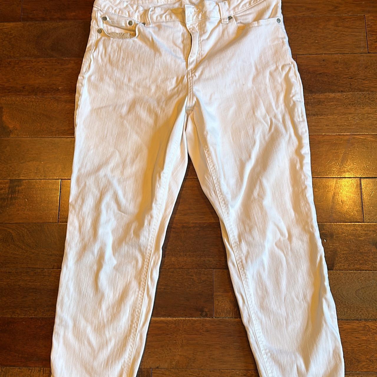 Lauren Conrad white jeans Size 16 Depop