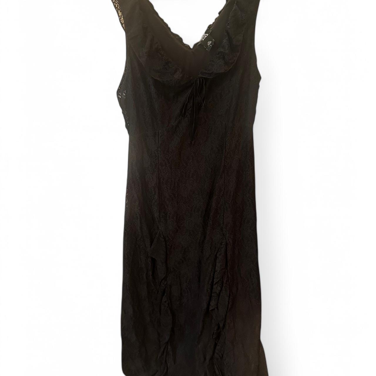 Hot Topic Women's Dress Black XXL – Black maxi dress with