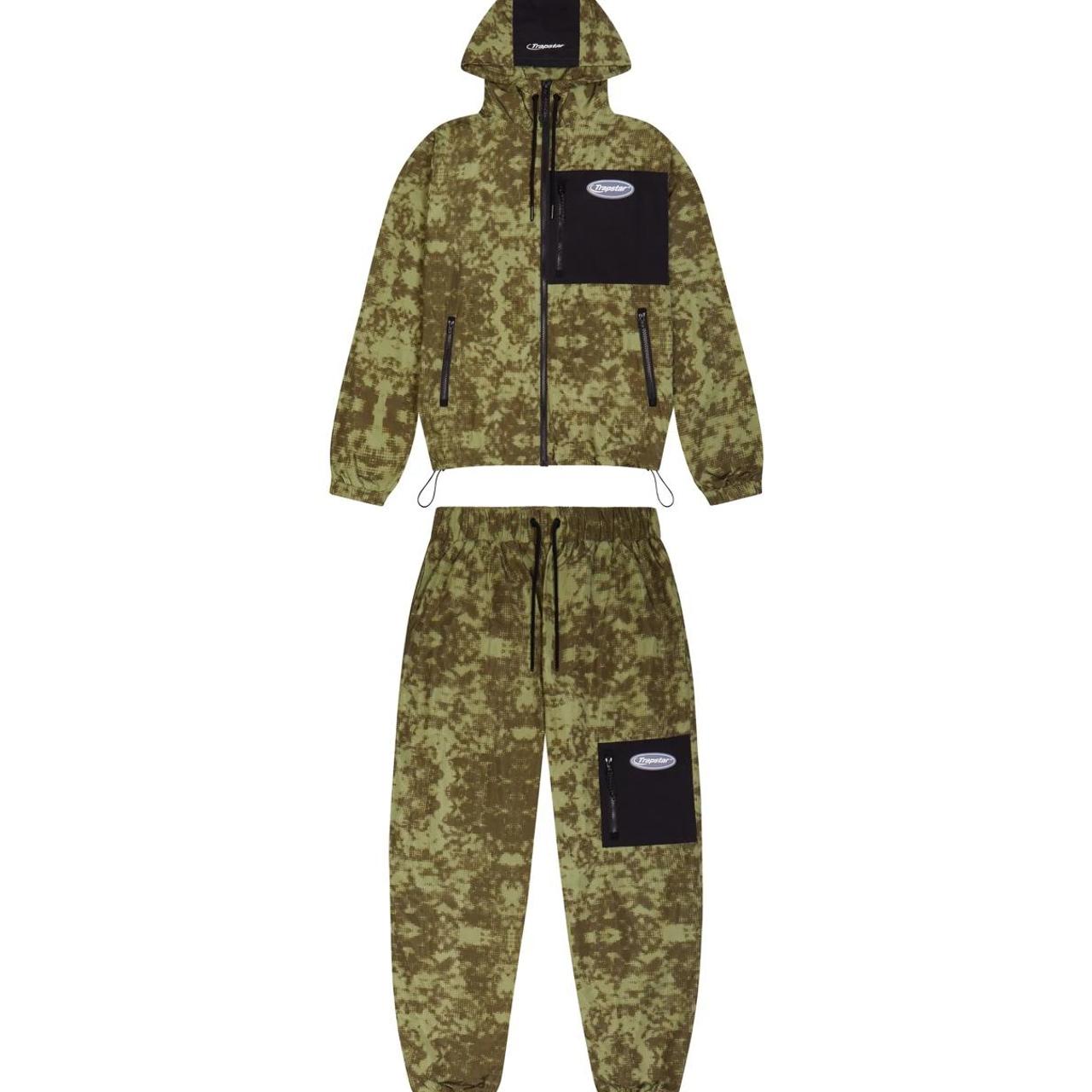 Large Trapstar digi camo tracksuit. Perfect... Depop
