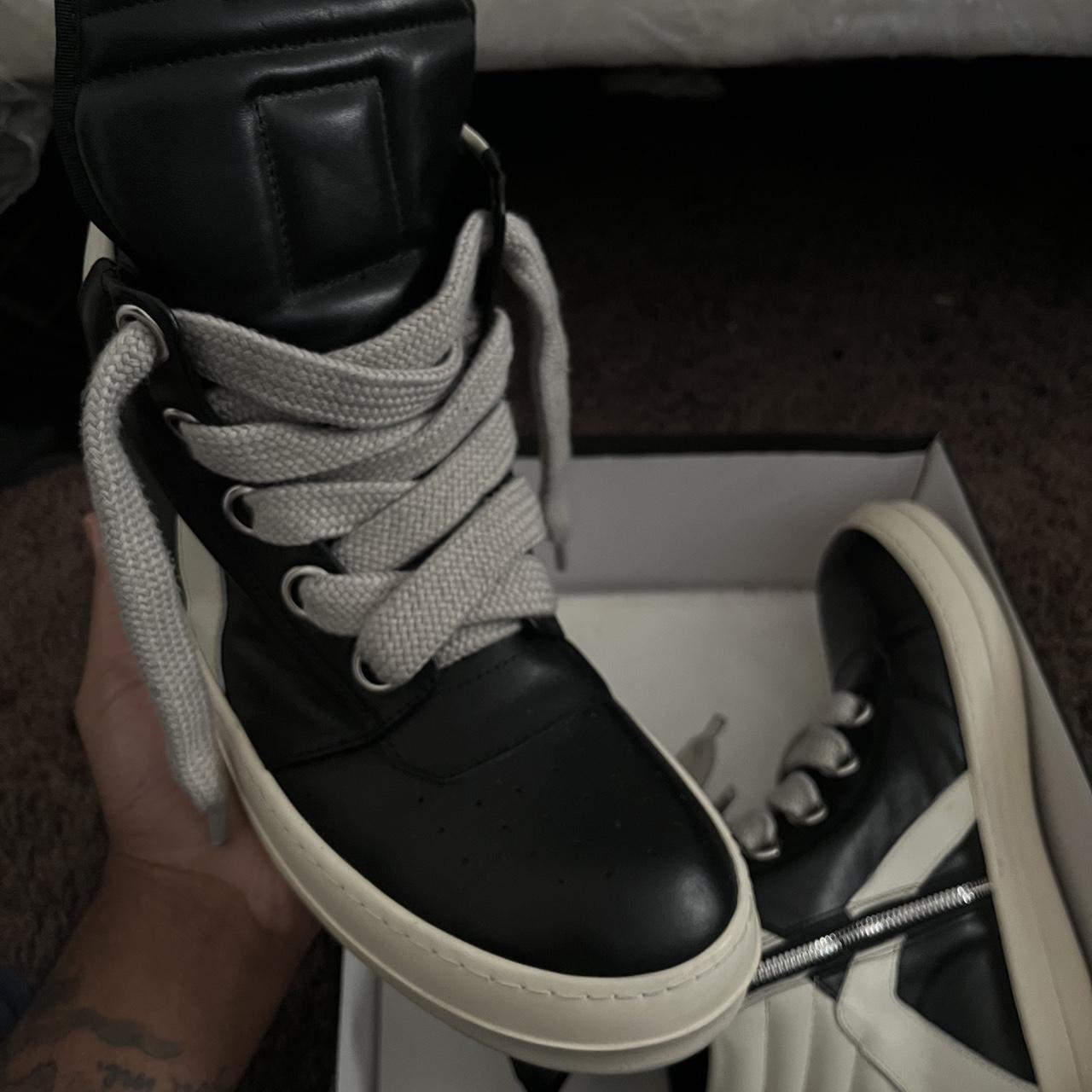 Rick owens-geobasket - Depop Rick owens-geobasket - Depop