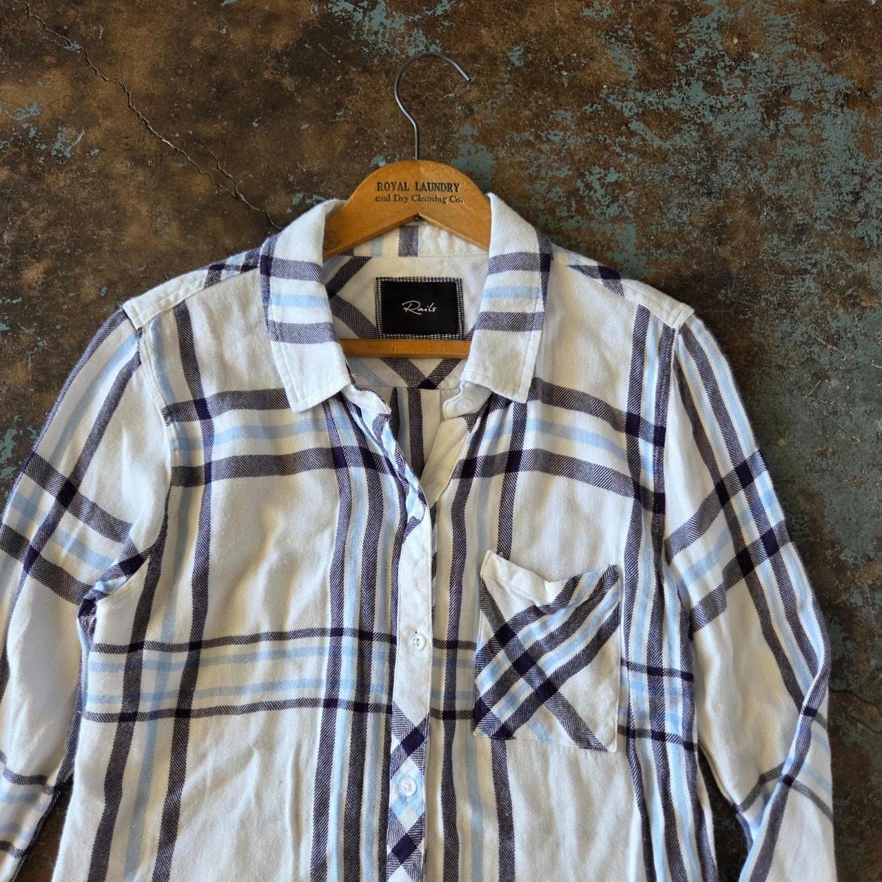 Rails Women's Blouse - White - S – Rails Hunter F… - image 2