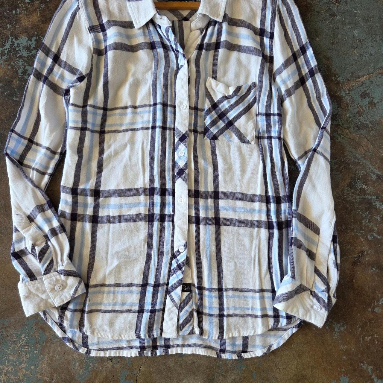 Rails Women's Blouse - White - S – Rails Hunter F… - image 3