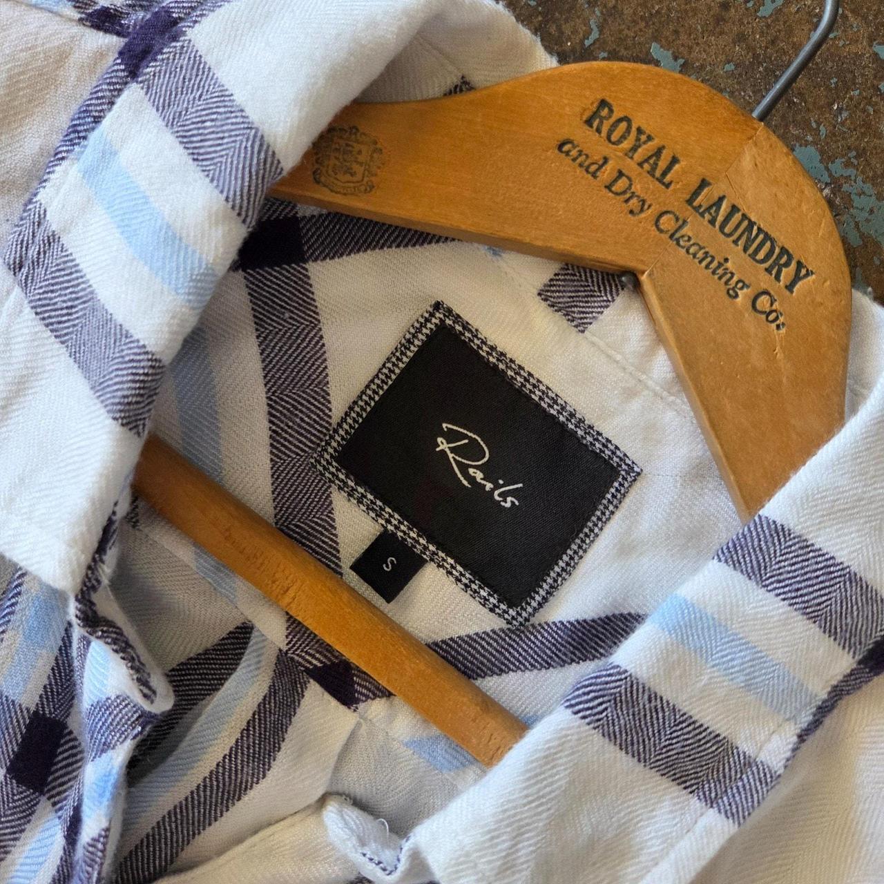 Rails Women's Blouse - White - S – Rails Hunter F… - image 4