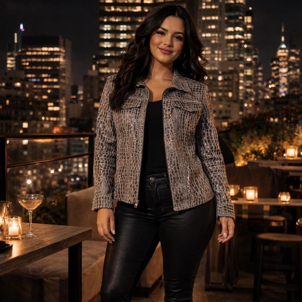 Ruby Rd. Women's Jacket - Brown/Grey - 12 – Ruby … - image 1