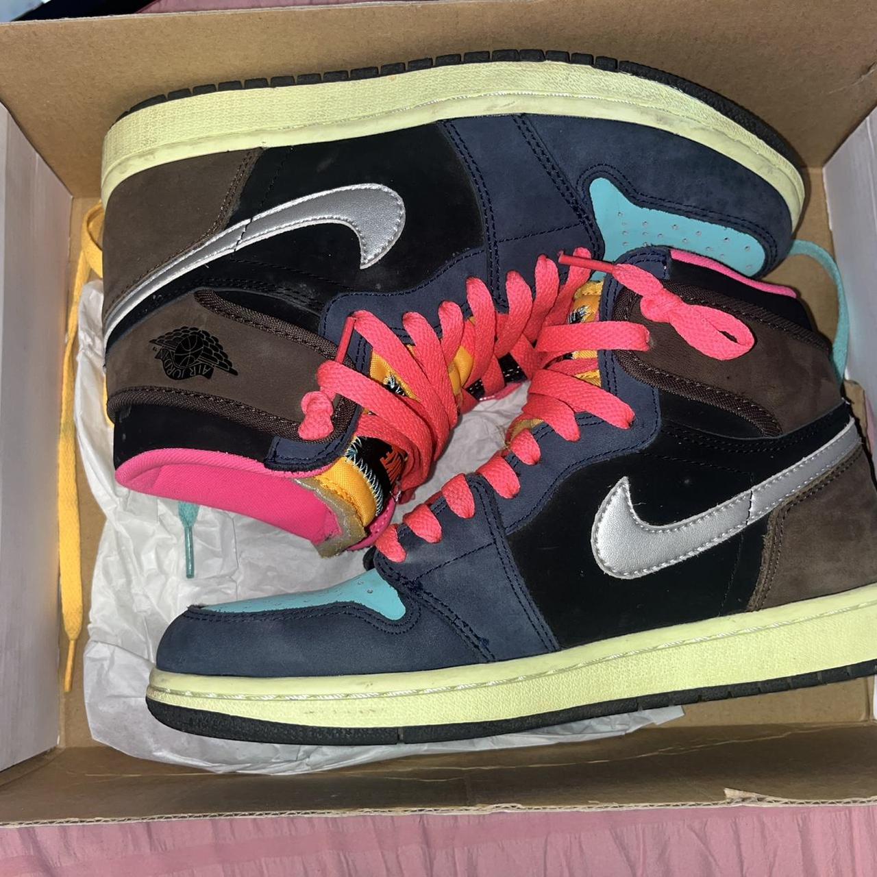 Tokyo Bio Hack Jordan Pink Laces Air Jordan Retro High OG Sz