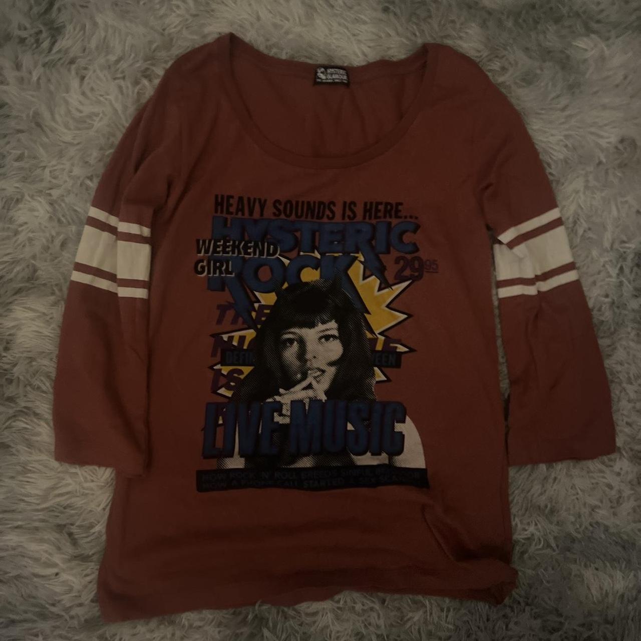 hysteric glamour tee no noticeable flaws sourced... - Depop