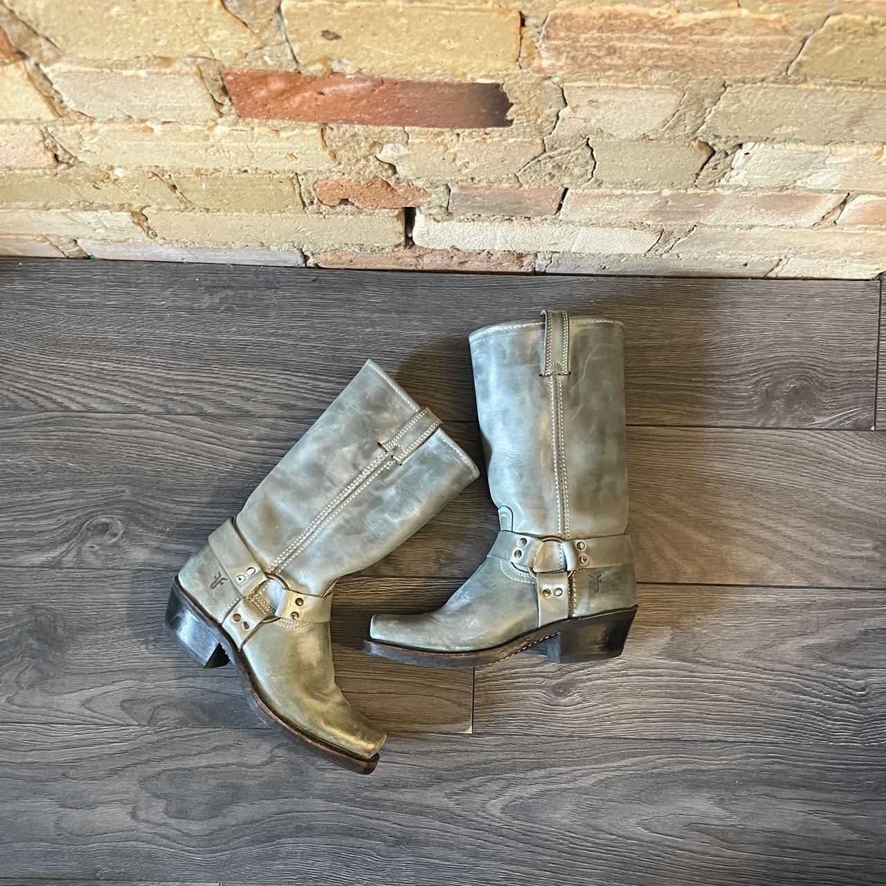 frye motorcycle boots women's