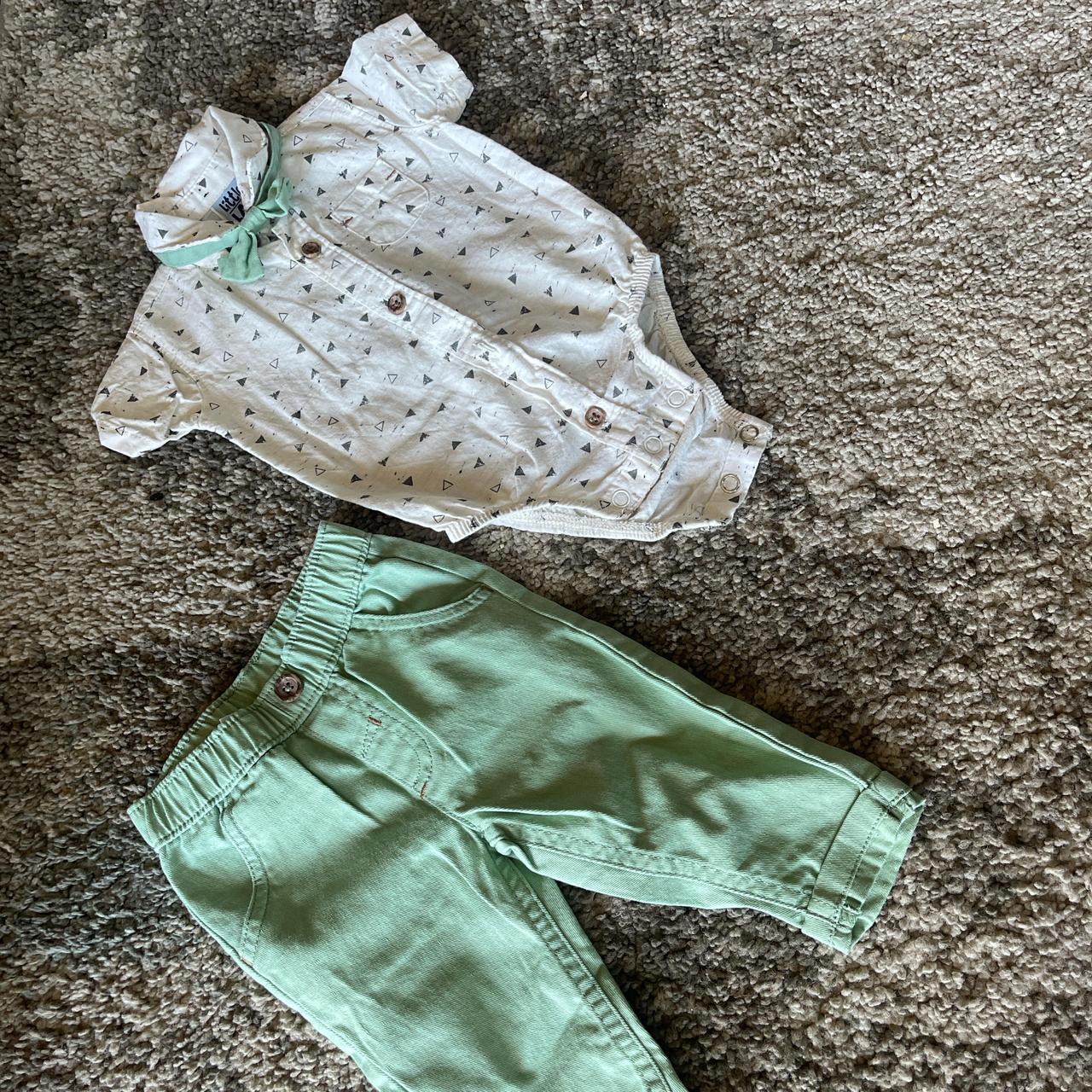 Little Lad Baby Boy 2 Piece set 3-6 Months - Depop