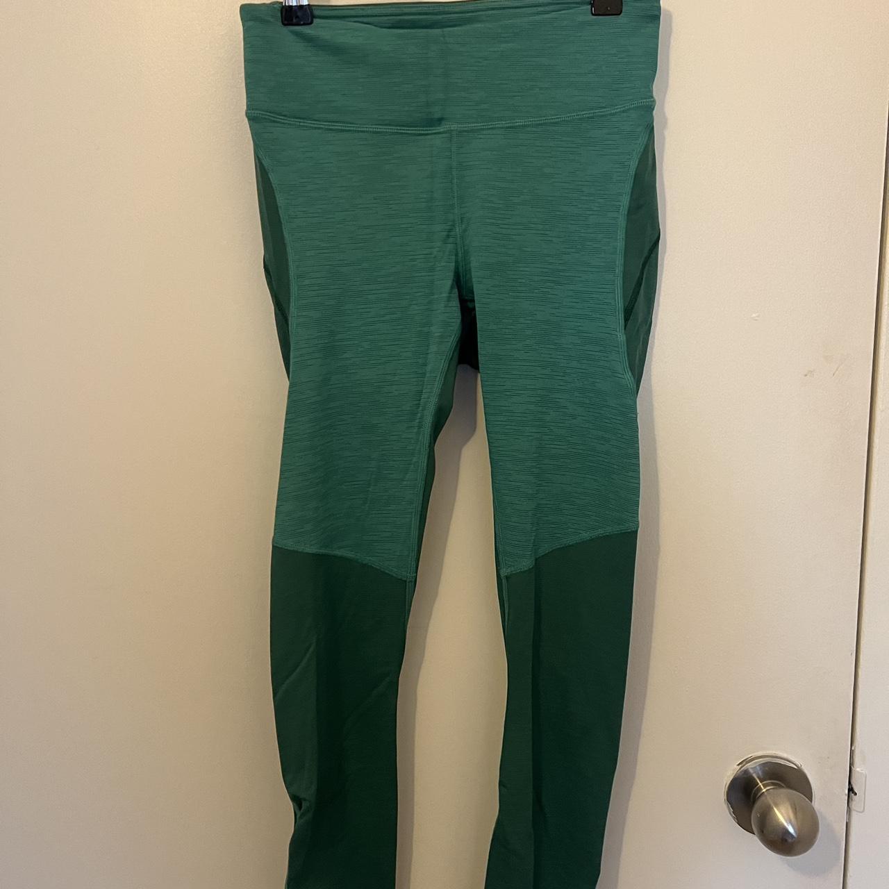 Outdoor Voices Green Workout Leggings Size M - Depop