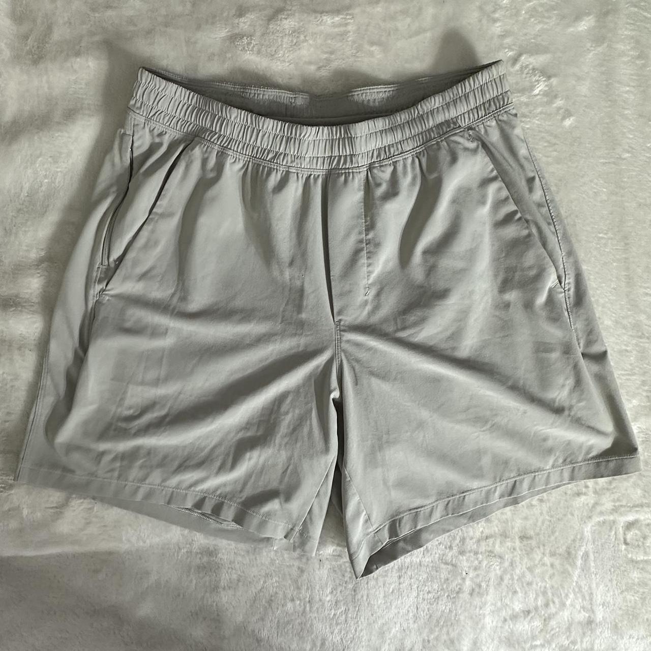 Lululemon Grey Surge Shorts. Men's Medium. Check - Depop
