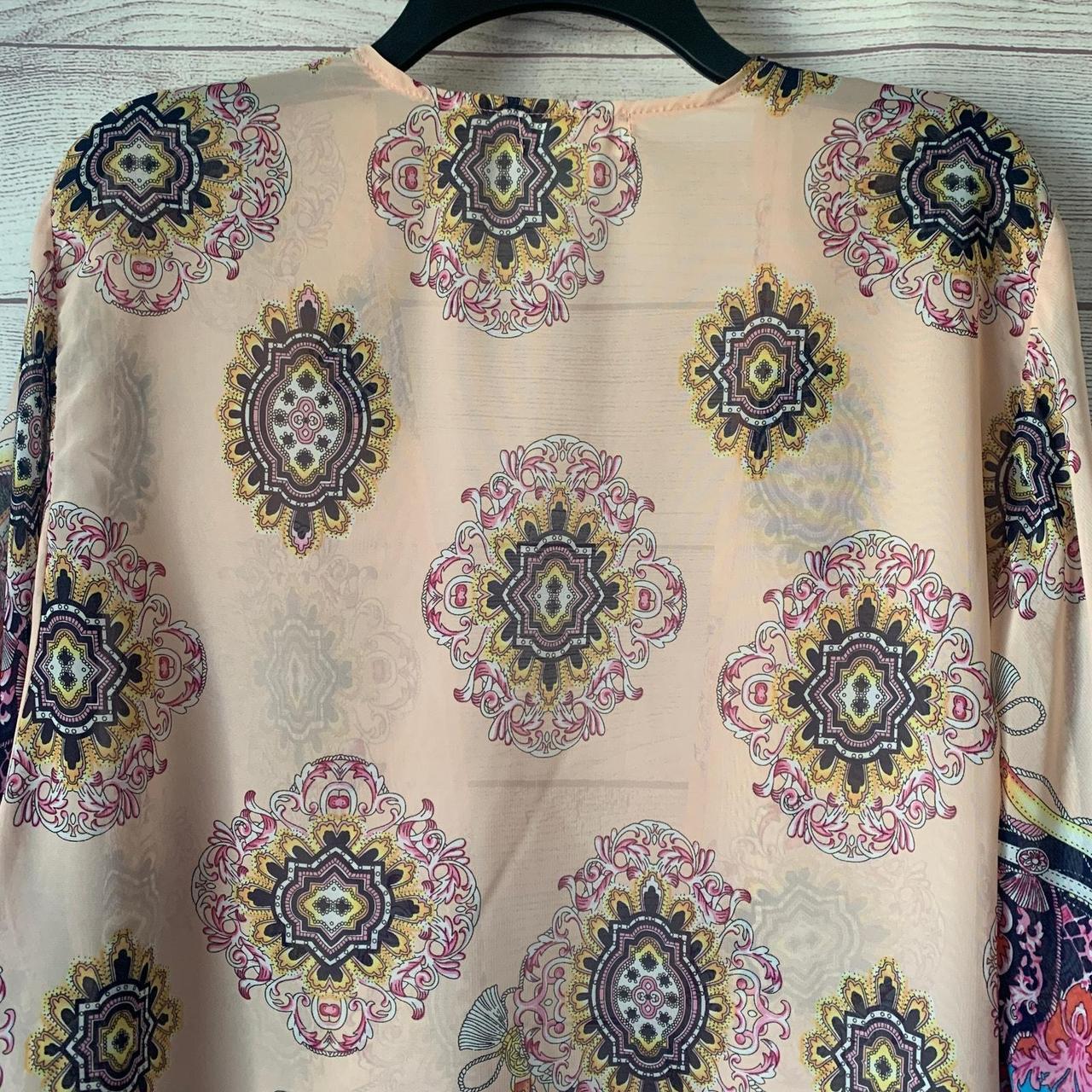 Women's Cardigan - Multi - M – Boho multi-color a… - image 6