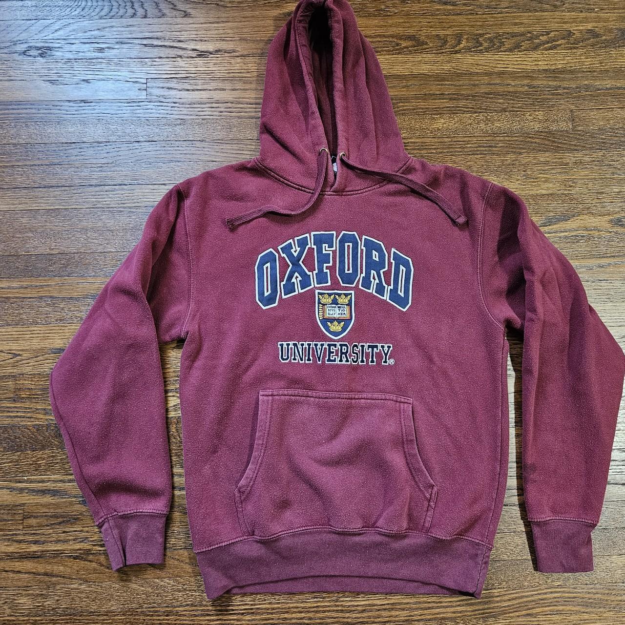 Vintage burgundy Oxford University Depop