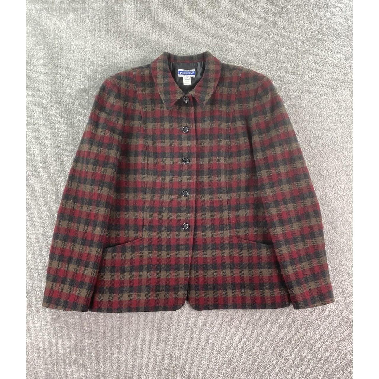 Pendleton Women's Shacket Jacket - Red - 18 – Vin… - image 1