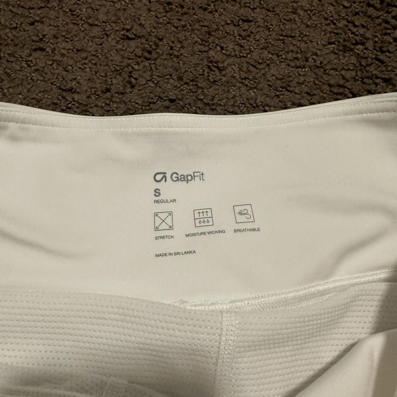 White tennis skirt with undershorts, size s, small... Depop