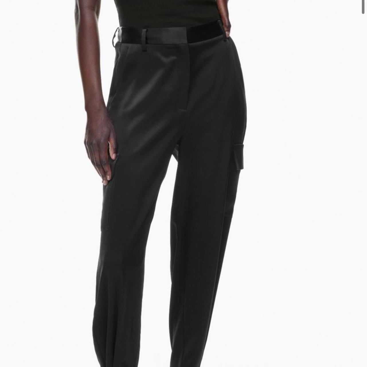 Babaton REFINED SATIN CARGO PANT