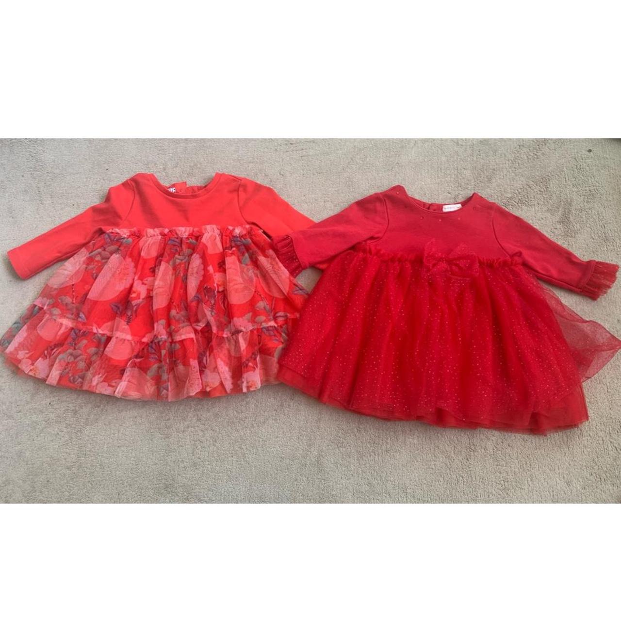 Baby Girls Red Dresses X1 Ted Baker