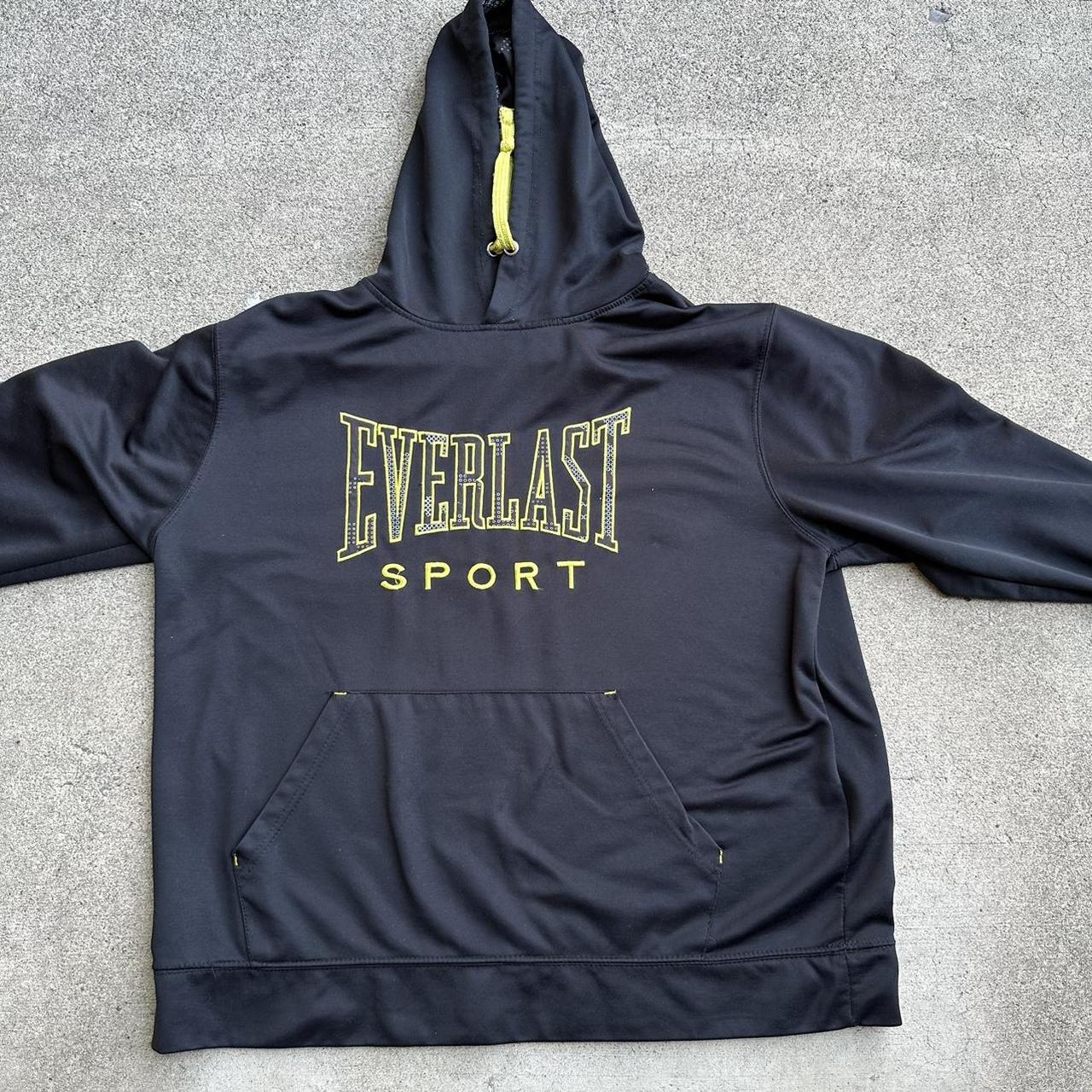 Everlast black shops hoodie