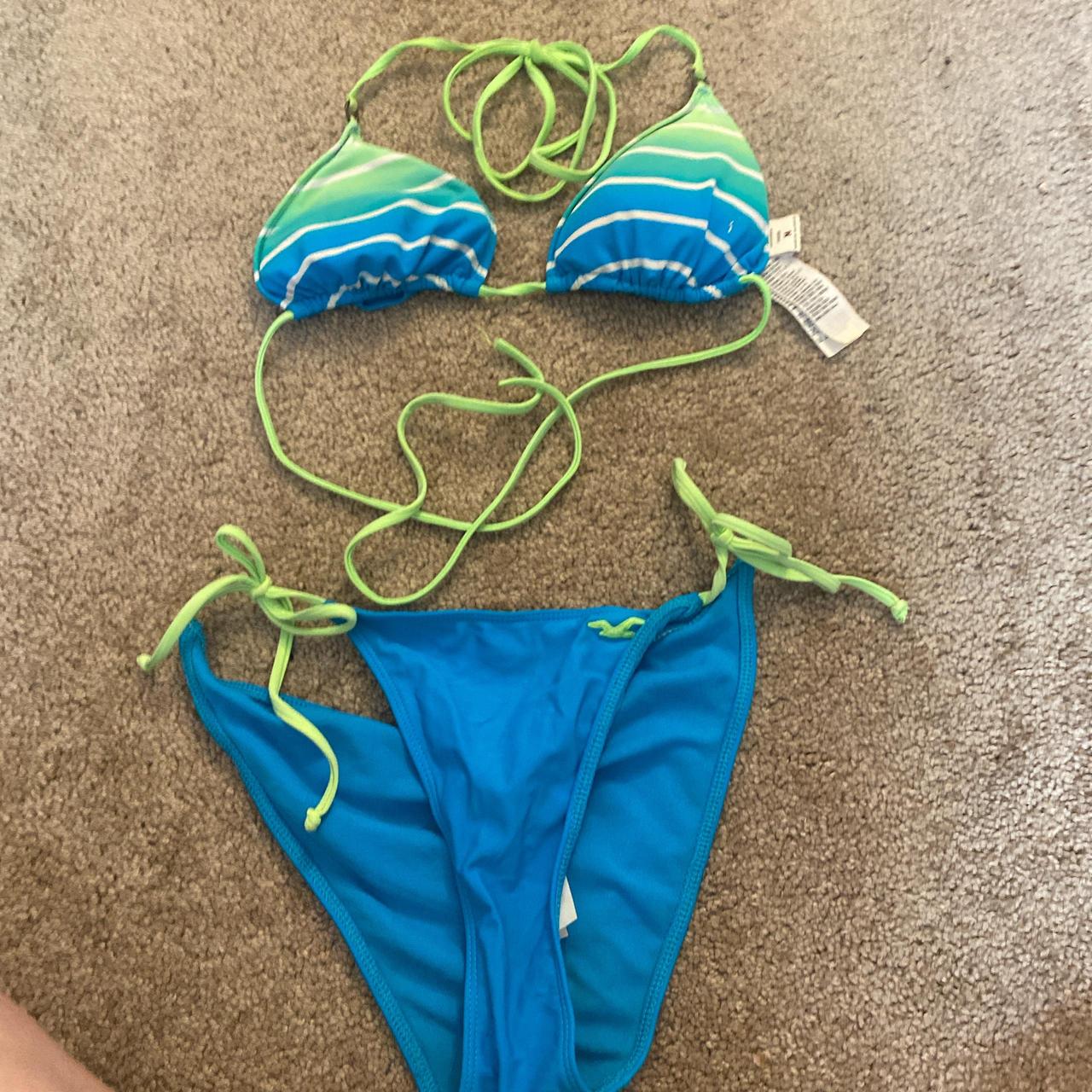 vintage hollister bathing suit , top and bottom both...