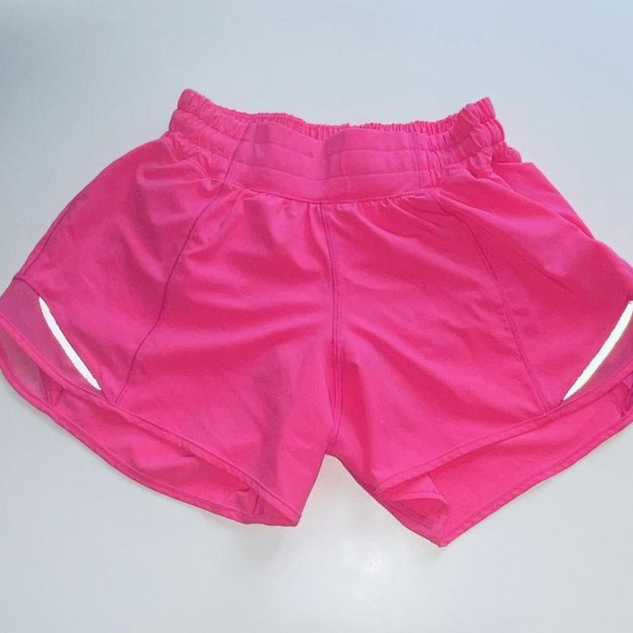 Lululemon hotty store hot shorts sonic pink