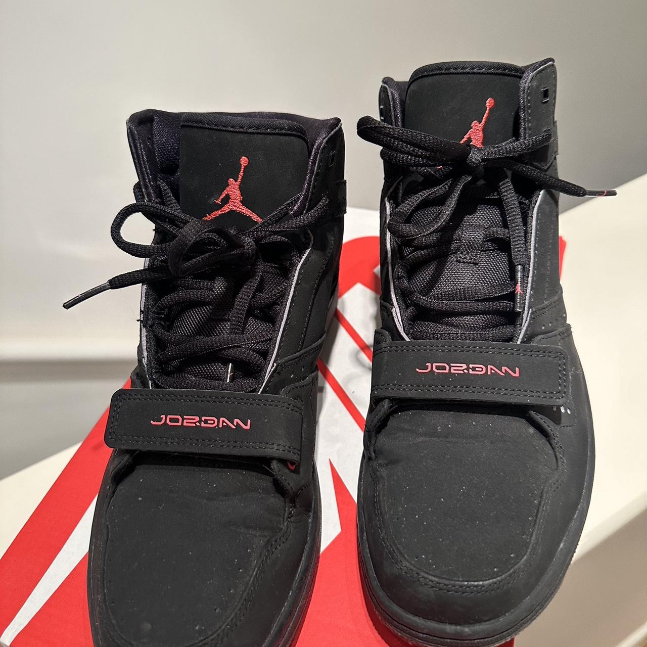 PRICE ALERT Jordan 1 Flight Strap Black Infrared. Depop