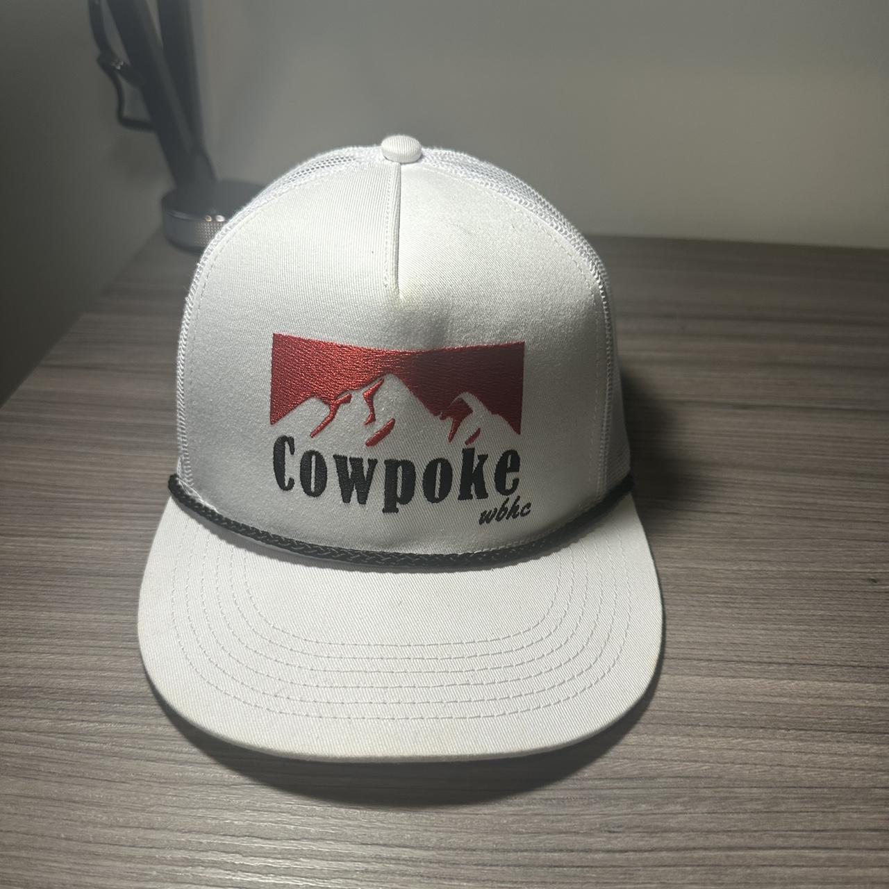 WBHC Cowpoke white hat Worn 2-3 times Like New - Depop